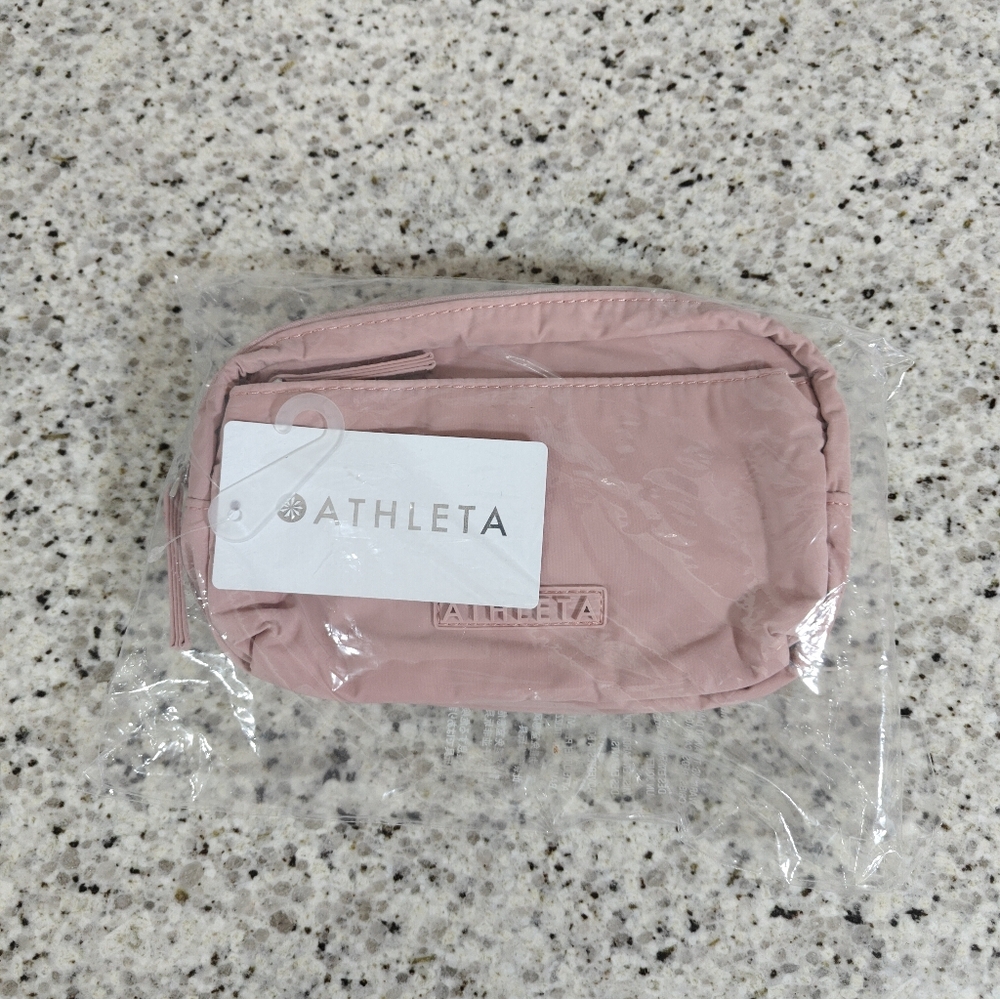 Athleta All About Crossbody Belt Bag (pebble pink) - Picture 3 of 9